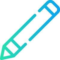 Pencil Creative Icon Design vector