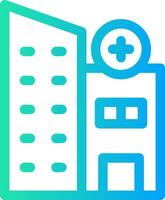 Hospital Property Creative Icon Design vector