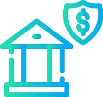 Banking Security Creative Icon Design vector