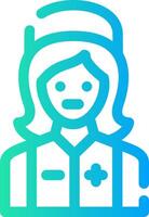 Nurse Creative Icon Design vector