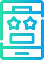 Customer Review Creative Icon Design vector