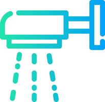 Shower Creative Icon Design vector