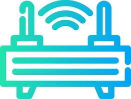 Router Creative Icon Design vector