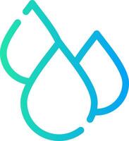 Water Drop Creative Icon Design vector