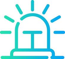 Siren Creative Icon Design vector