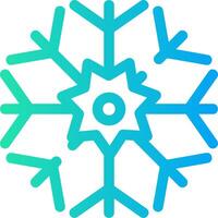 Snowflake Creative Icon Design vector