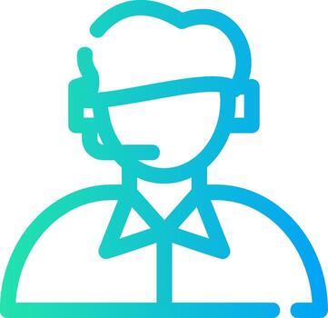 Operator Creative Icon Design vector