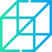 3d Cube Creative Icon Design vector