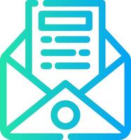 Mail Creative Icon Design vector