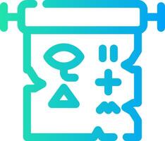 Hieroglyph Creative Icon Design vector