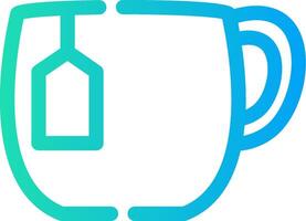 Tea Creative Icon Design vector