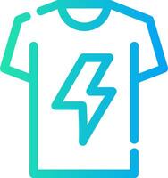 diseño de icono creativo de camisa vector