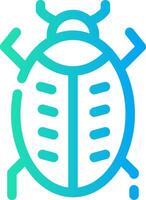 Bug Creative Icon Design vector