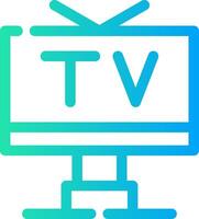 Tv Creative Icon Design vector