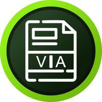 VIA Creative Icon Design vector