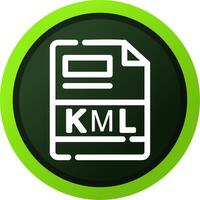 KML Creative Icon Design vector