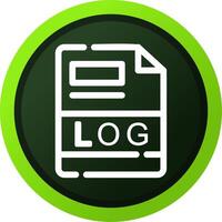 LOG Creative Icon Design vector