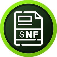 SNF Creative Icon Design vector