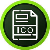 ico creativo icono diseño vector