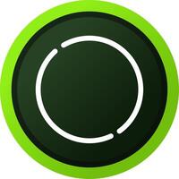 Circle Creative Icon Design vector
