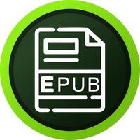 EPUB Creative Icon Design vector