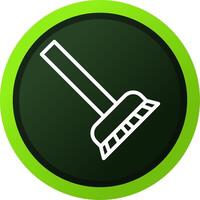 Broom Creative Icon Design vector