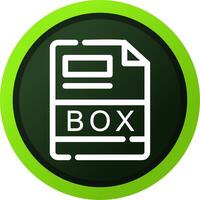 BOX Creative Icon Design vector