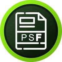 PSF Creative Icon Design vector