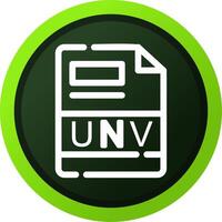 unv creativo icono diseño vector