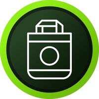 Tote Bag Creative Icon Design vector