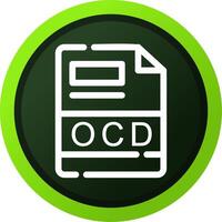 OCD Creative Icon Design vector