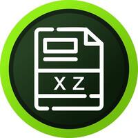 xz Creative Icon Design vector