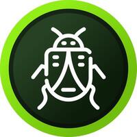 Bug Creative Icon Design vector