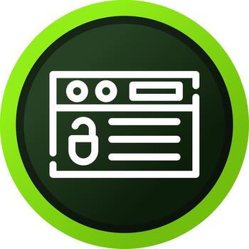 abierto fuente creativo icono diseño vector