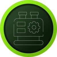 Machinery Creative Icon Design vector