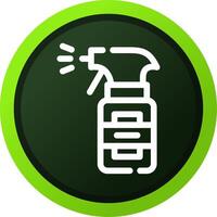 Spray Bottle Creative Icon Design vector