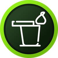 Garbage Creative Icon Design vector