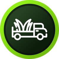 Delivery Truck Creative Icon Design vector