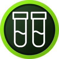 Test Tube Creative Icon Design vector