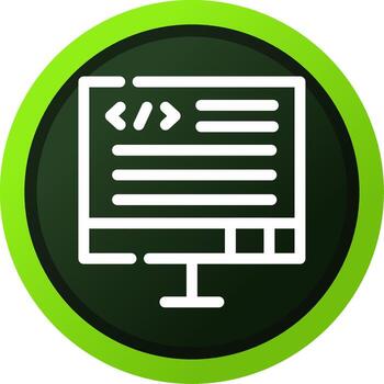 Code Creative Icon Design vector
