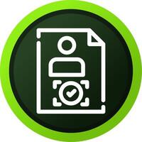 Approval Creative Icon Design vector