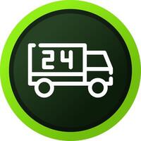 Truck Creative Icon Design vector