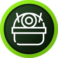 Helmet Creative Icon Design vector