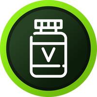 Vitamin Creative Icon Design vector