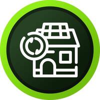 Renewable Energy Creative Icon Design vector