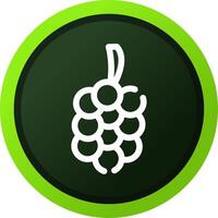 Grapes Creative Icon Design vector