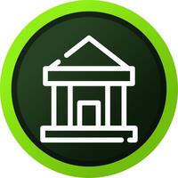 Bank Creative Icon Design vector