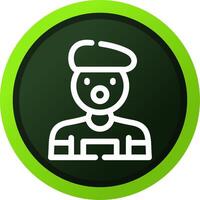 Mime Creative Icon Design vector