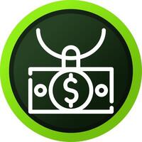 diseño de icono creativo de lavado de dinero vector