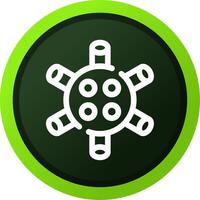 Virus Creative Icon Design vector